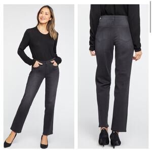 NYDJ Relaxed Slender Straight Stretch Casual Shaping Lift Tuck Legend Jeans 4